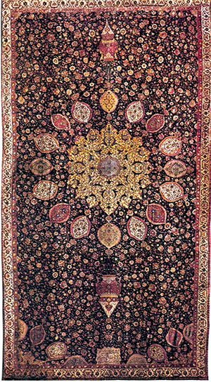 Interior'S - Le Tapis d'Ardabil de @lamaisonpierrefrey est un revêtement mural  tissé de fils de raphia colorés, rendant hommage au savoir-faire des  artisans iraniens, premiers tisserands de tapis de l'histoire. 😍 Pour